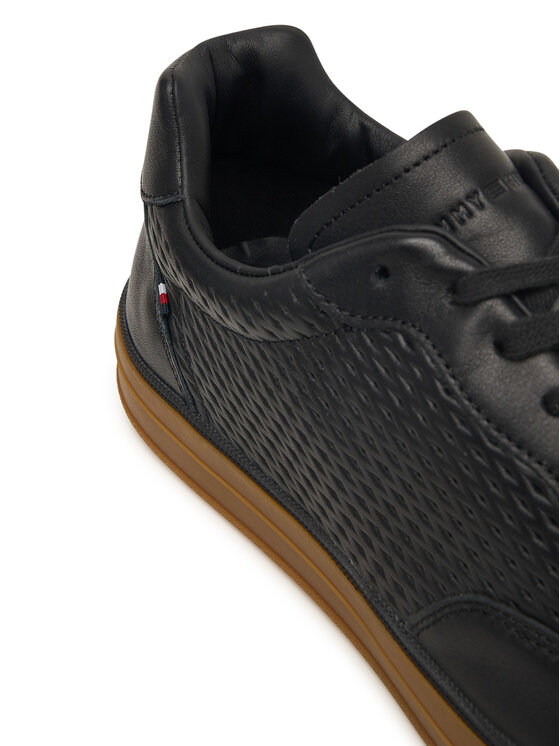 Tommy Hilfiger Tommy Hilfiger Αθλητικά Lo Lux Cut Out FM0FM05926 Μαύρο