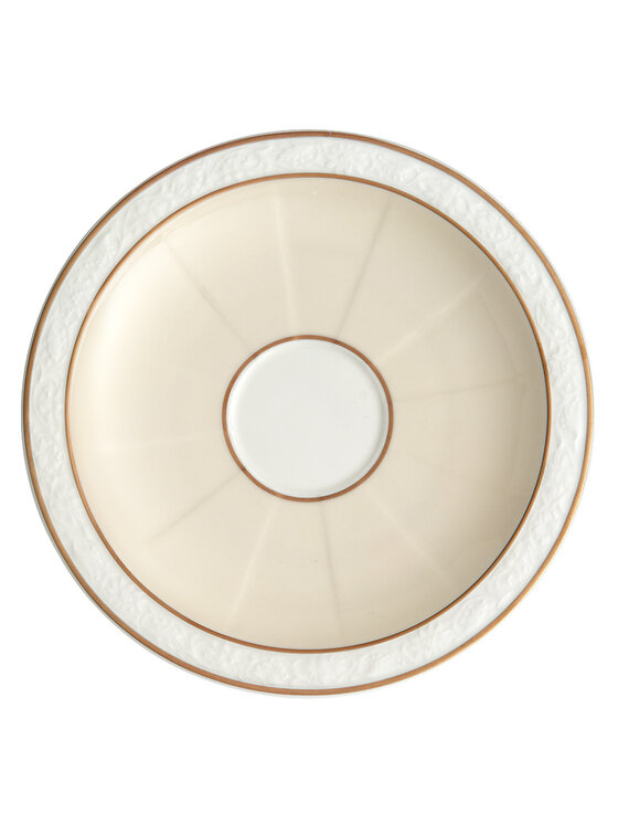 Villeroy & Boch Villeroy & Boch Spodek do filiżanki Ivoire Villeroy & Boch Złoty
