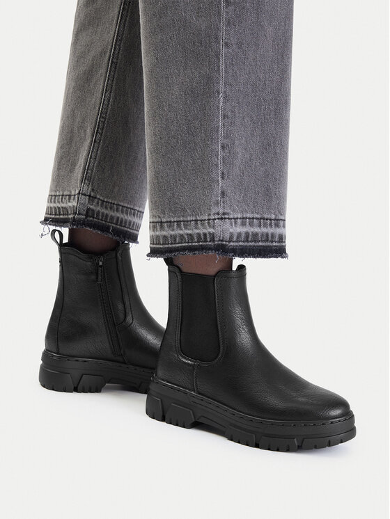 Go Soft Go Soft Bokacsizma WS6385-01 Fekete