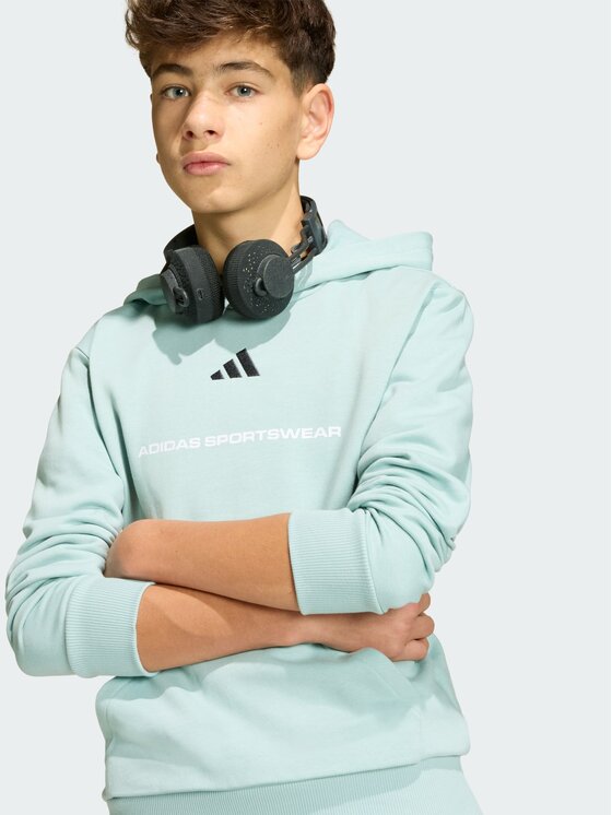 adidas adidas Bluza 153579 Zielony Regular Fit