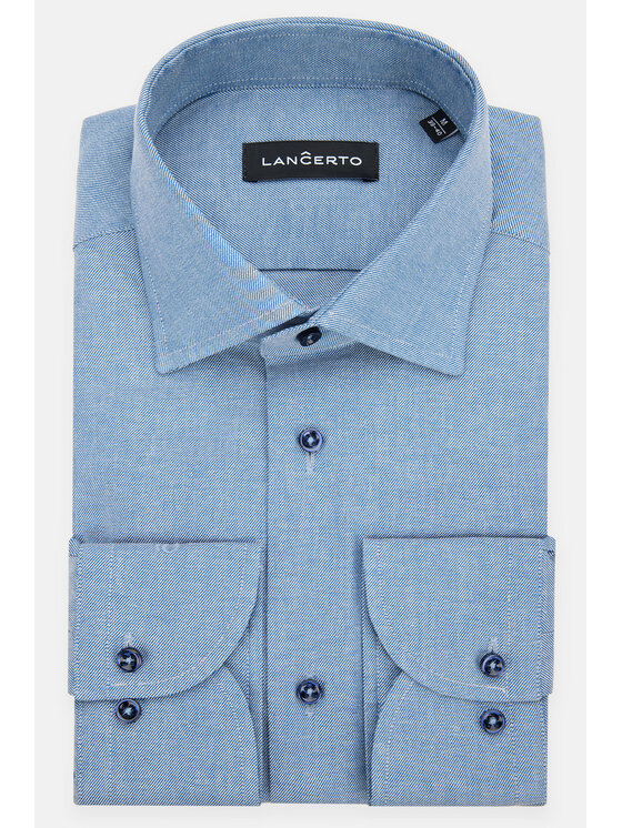 Lancerto Lancerto Koszula Carla KO051223000007 Niebieski Regular Fit