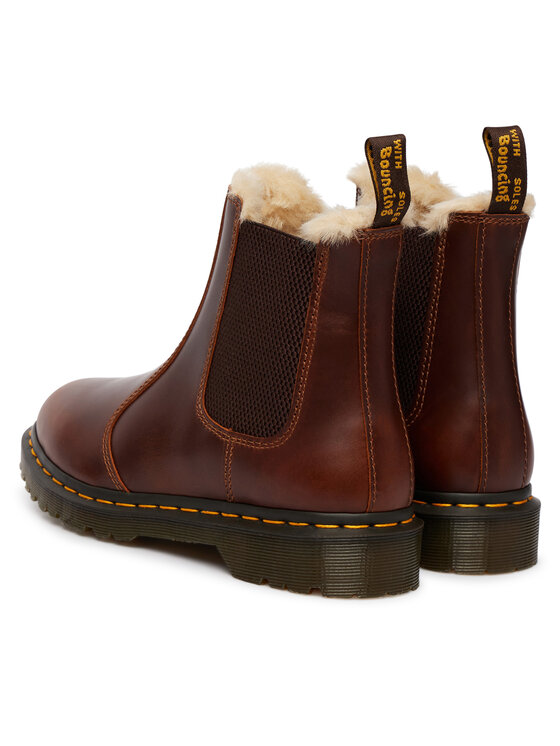 Dr. Martens Dr. Martens Sztyblety 2976 Leonore Faux Fur Lined DM23898243 Brązowy