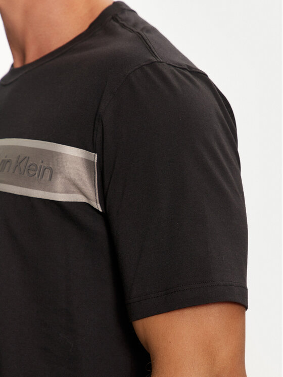 Calvin Klein Performance Calvin Klein Performance T-Shirt 00GMF4K112 Czarny Regular Fit