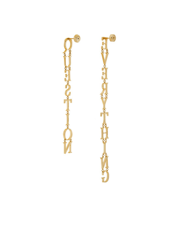 Off-White Off-White Ohrringe OWOD203S23MET0017600 Goldfarben
