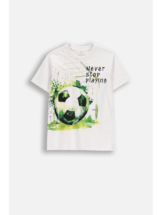 Coccodrillo Coccodrillo T-Shirt WC6143208VBA-001 Biały Regular Fit