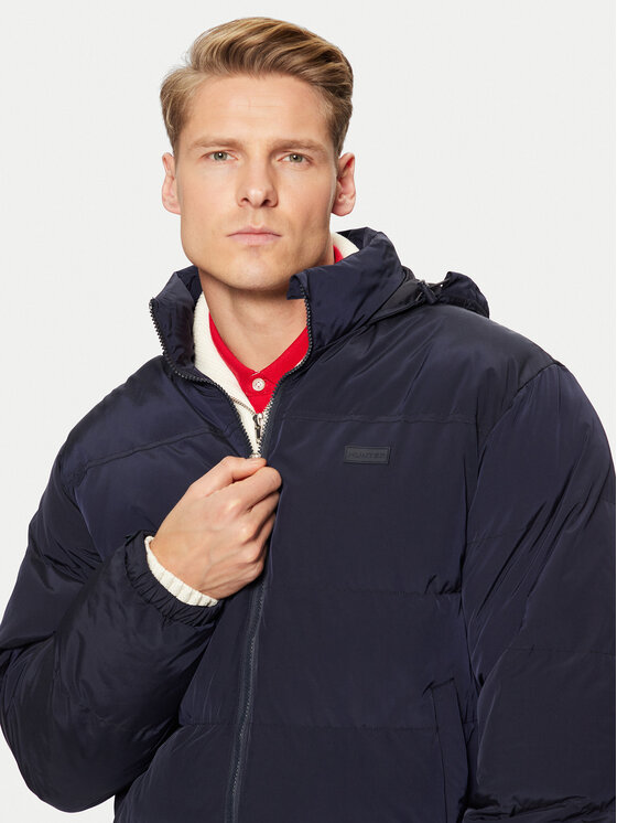 Hunter Hunter Zimska jakna HARM0027242 Tamnoplava Regular Fit