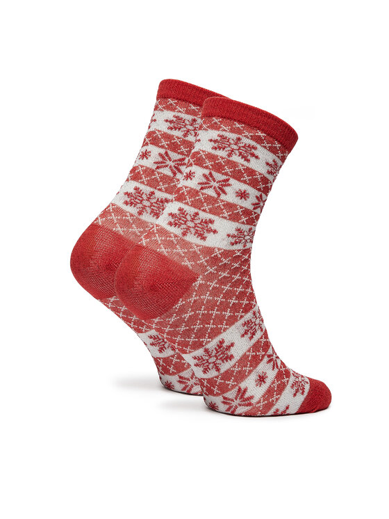 Pieces Pieces 2er-Set hohe Damensocken Jia 17143032 Bunt