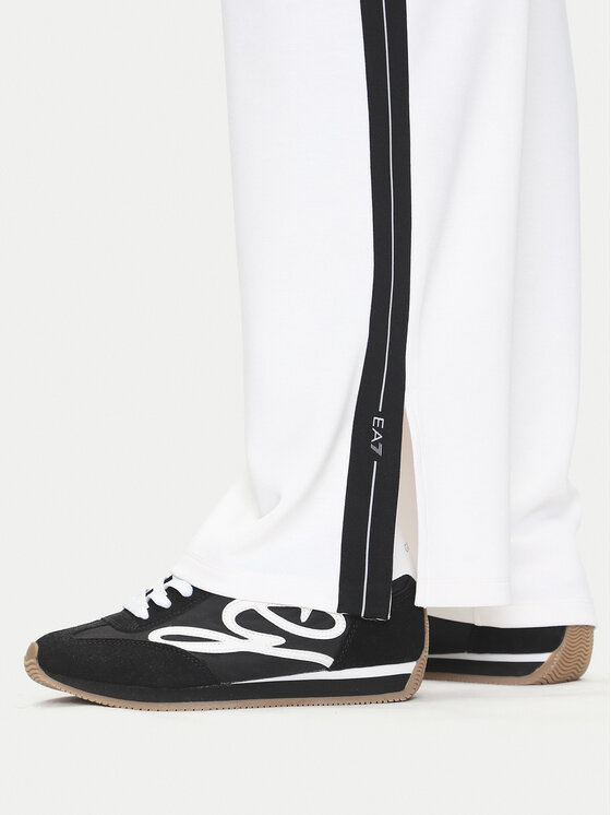 EA7 Emporio Armani EA7 Emporio Armani Donji dio trenerke 7W000174 AF12643 U0002 Bijela Regular Fit