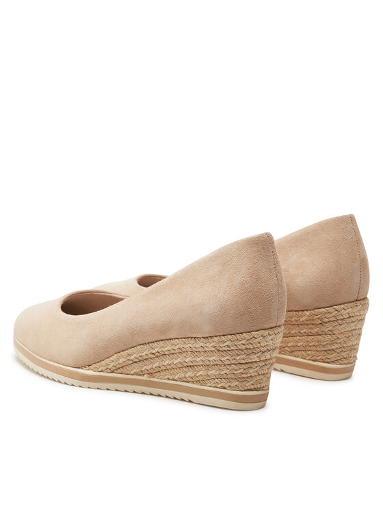 Tamaris Tamaris Espadrilky 1-22303-42 Béžová