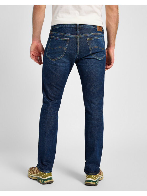 Lee Lee Jeansy RIDER Niebieski Slim Fit