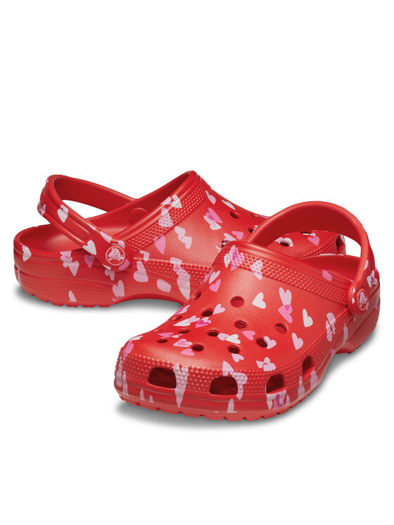 Crocs Crocs Şlapi Classic Vday Clog 209682 Roșu