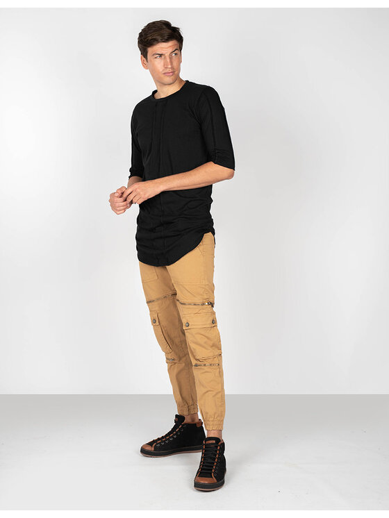 Xagon Xagon Pantaloni di tessuto P21032-S413C Marrone Slim Fit