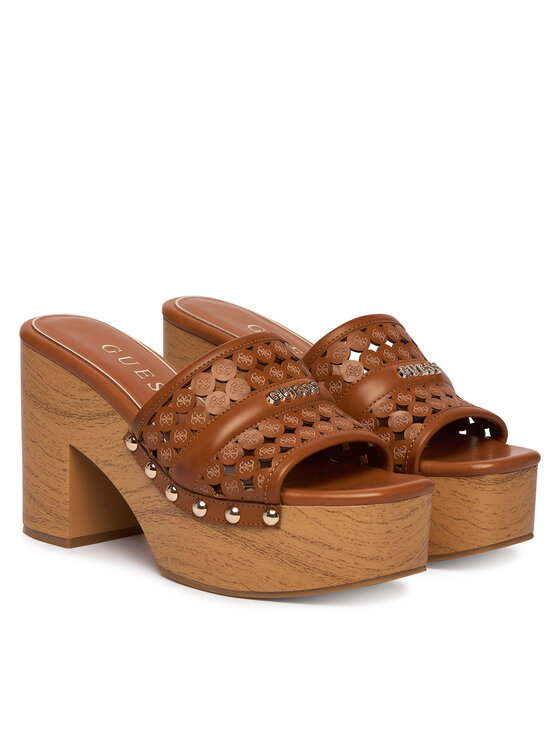 Guess Guess Ciabatte FLJ2LL LEA04 Marrone