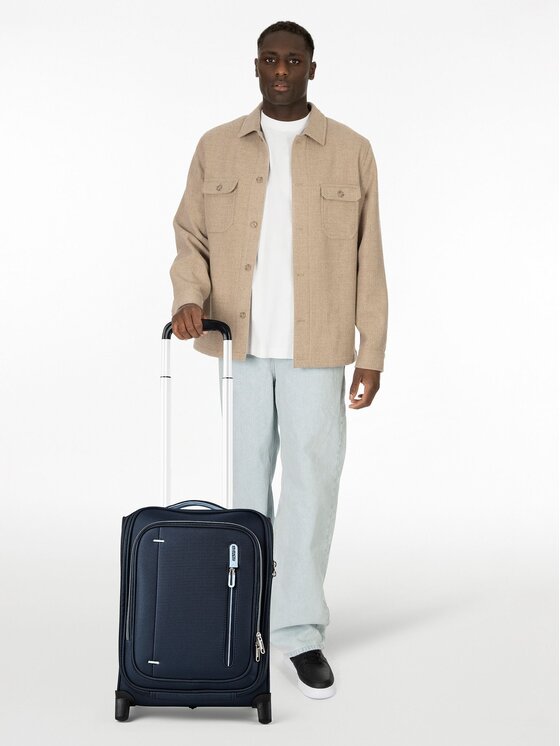American Tourister American Tourister Walizka kabinowa 333074 Niebieski jasny