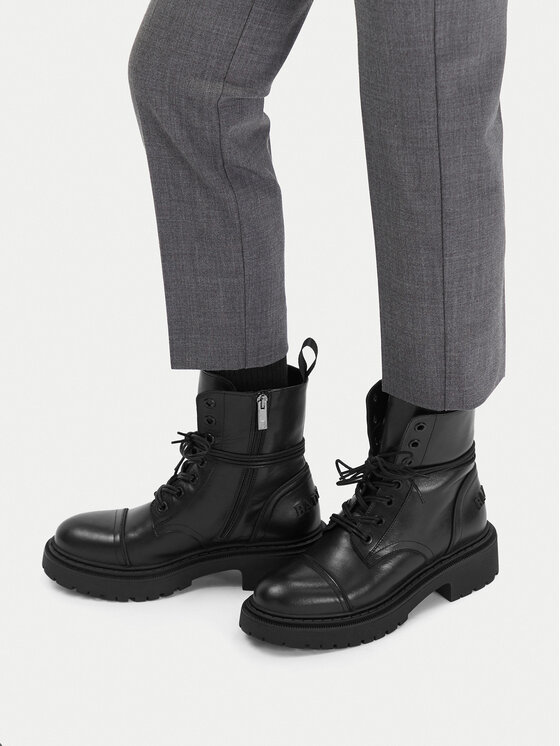 Badura Badura Schnürstiefeletten C-70307 Schwarz