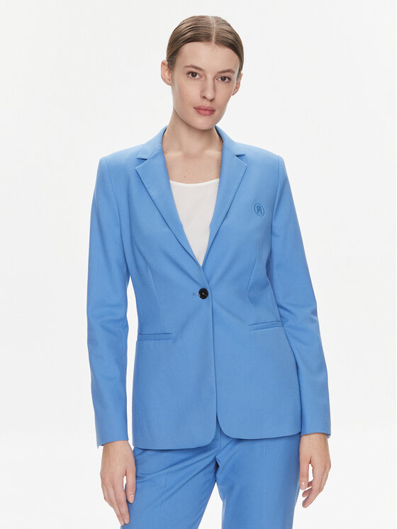 Tommy hilfiger blue blazer discount