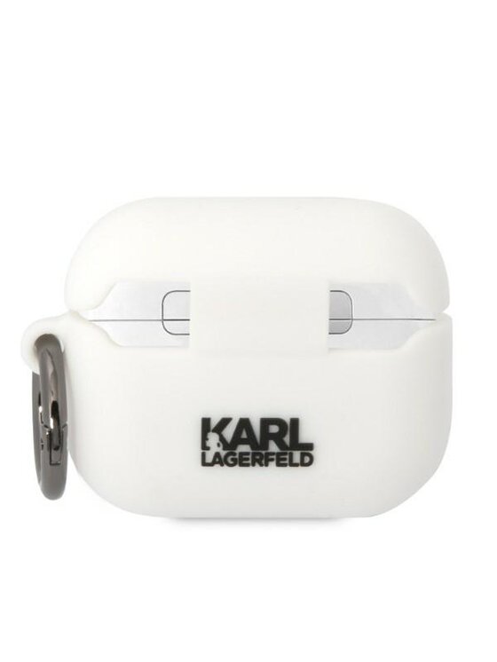 KARL LAGERFELD KARL LAGERFELD Etui na słuchawki AirPods Pro Biały