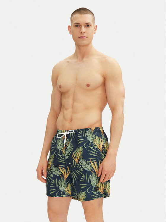 INDICODE INDICODE Badeshorts Intonino 70-890 Grün Regular Fit