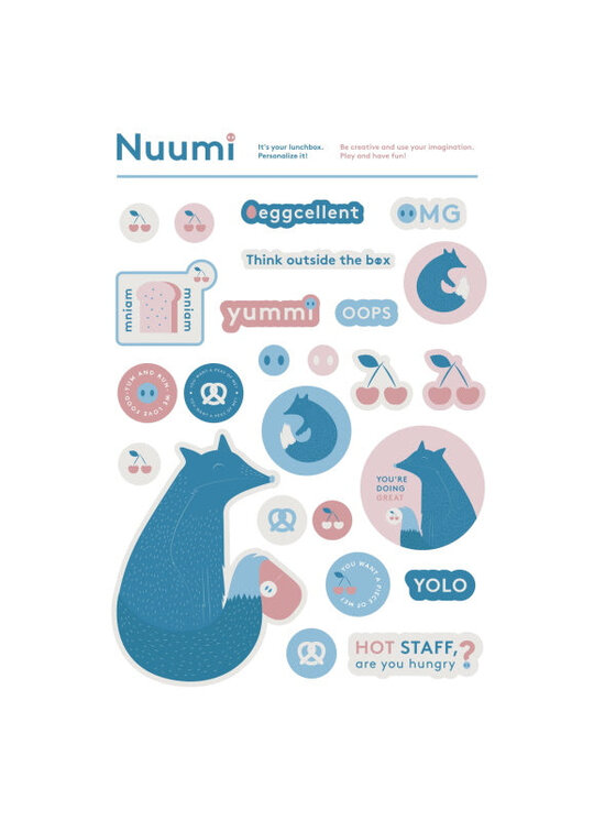 Nuumi Nuumi Lunchbox Nuumi Różowy