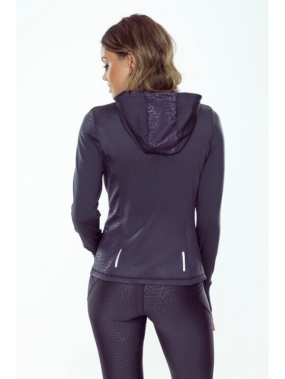 ROUGH RADICAL ROUGH RADICAL Bluza SPEED X HOODIE ZIP Szary Slim Fit