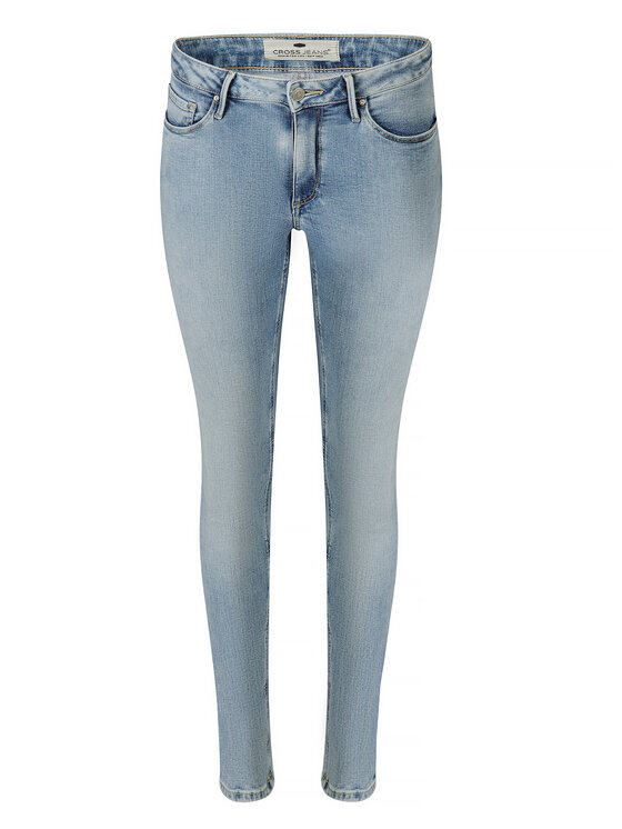 Cross Jeans Cross Jeans Jeansy N 497-232 Błękitny Skinny Fit