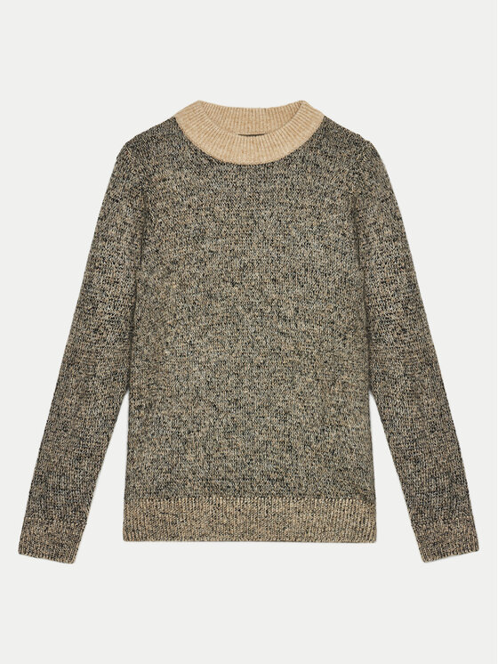 Jack&Jones Junior Sveter Space 12262664 Béžová Regular Fit
