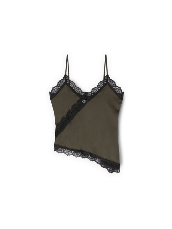 Motivi Motivi Top D061Q000572N035 Verde Regular Fit