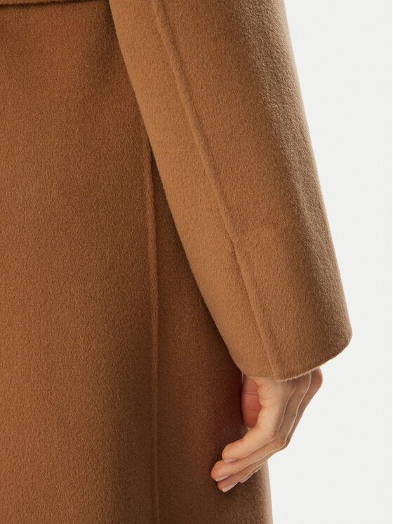 MAX&Co. MAX&Co. Vlněný kabát Olongrund 2626016033200 Světle hnědá Regular Fit