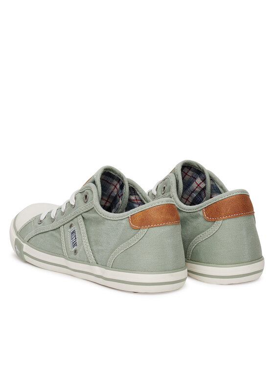 Mustang Mustang Sneakers aus Stoff 1099-310 Grün