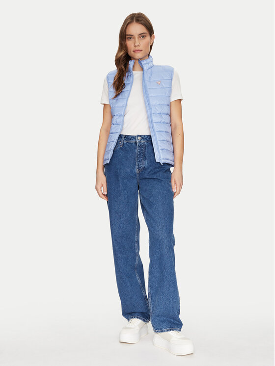 Guess Jeans Guess Jeans Vestă W5RN55 WHAB2 Albastru Regular Fit