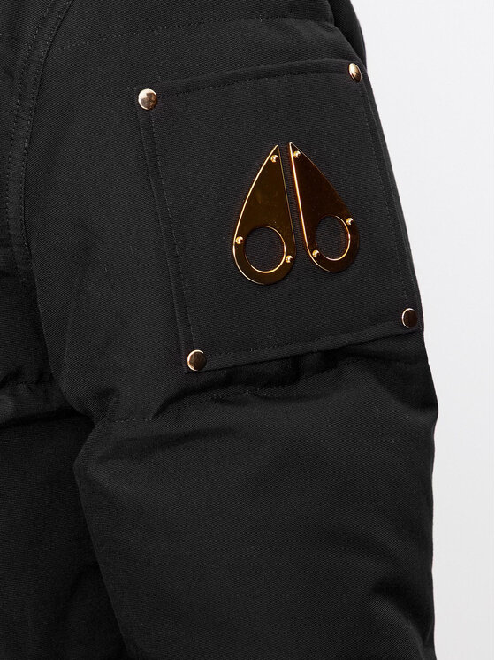 Moose Knuckles Moose Knuckles Vatovaná bunda Gold 3Q Jacket Sharling M32MJ128GS Černá Regular Fit