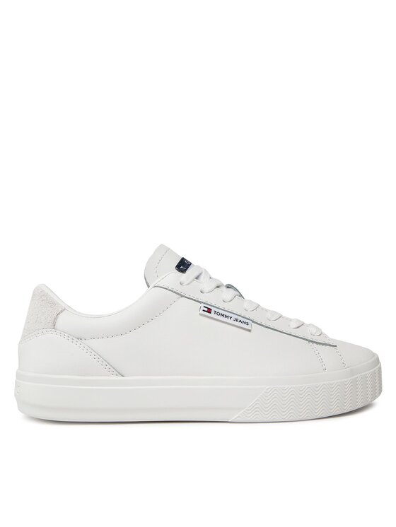 Tommy Jeans Snīkeri Tjw Cupsole Sneaker Ess EN0EN02508 Balts