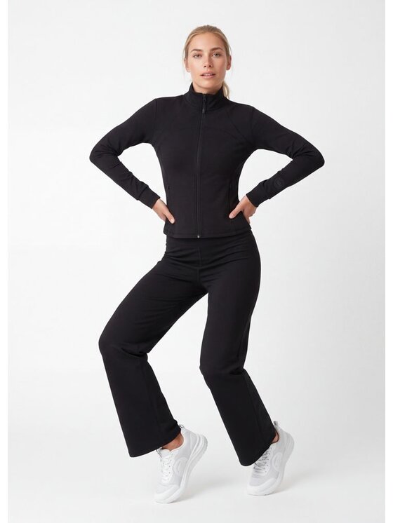 PITBULL PITBULL Bluza SERRENA Czarny Regular Fit