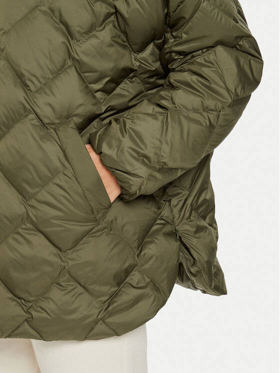 New Balance New Balance Geacă din puf WJ43503 Verde Loose Fit