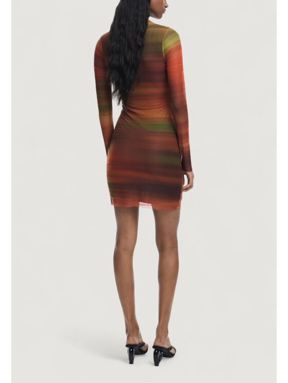 Desigual Desigual Vestito da giorno VEST_DANTE Arancione Firm Fit