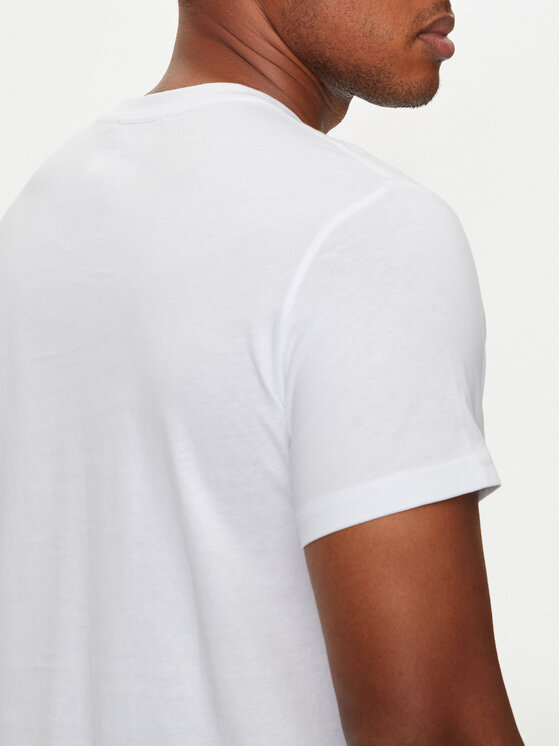 Versace Jeans Couture Versace Jeans Couture T-shirt 77GAHT00 Bianco Slim Fit