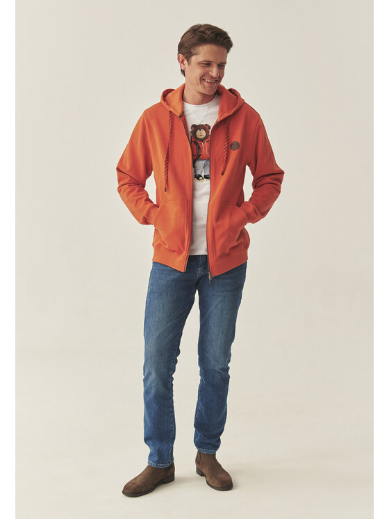 TATUUM Tatuum Bluza MAREL Pomarańczowy Classic Fit