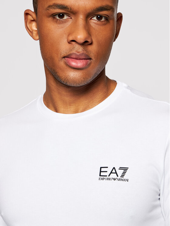 EA7 Emporio Armani EA7 Emporio Armani S dlhými rukávmi 8NPT55 PJM5Z 1100 Biela Regular Fit