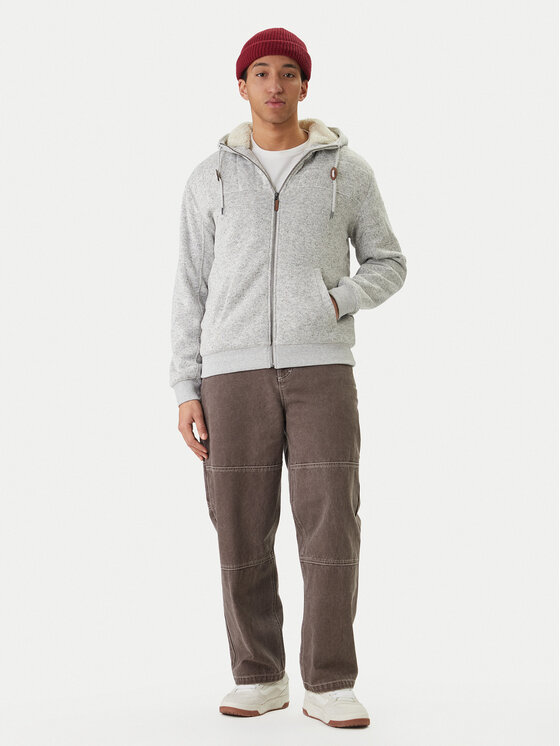 Quiksilver Quiksilver Džemperis Cepres Keller EQYFT05113 Pilka Regular Fit