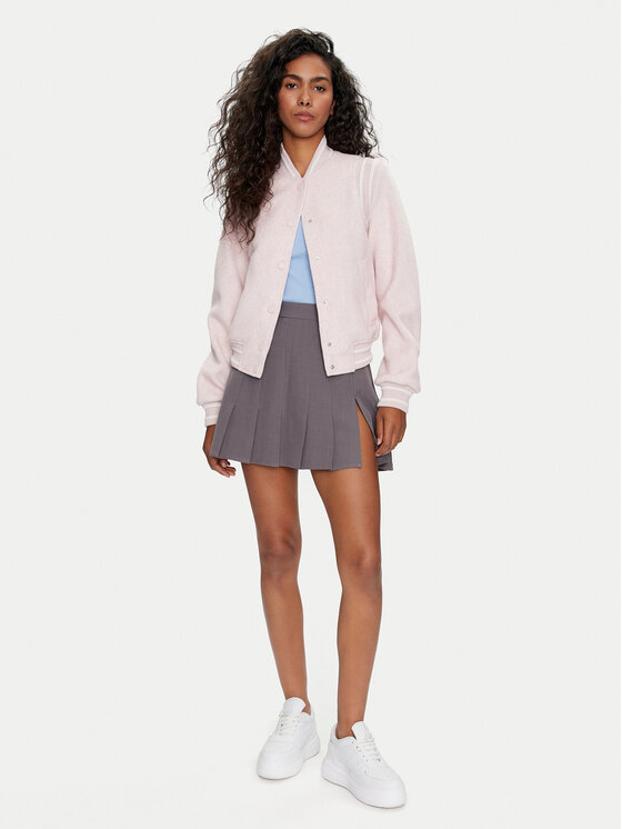 Guess Guess Яке бомбър W4RL45 WFWS2 Розов Regular Fit