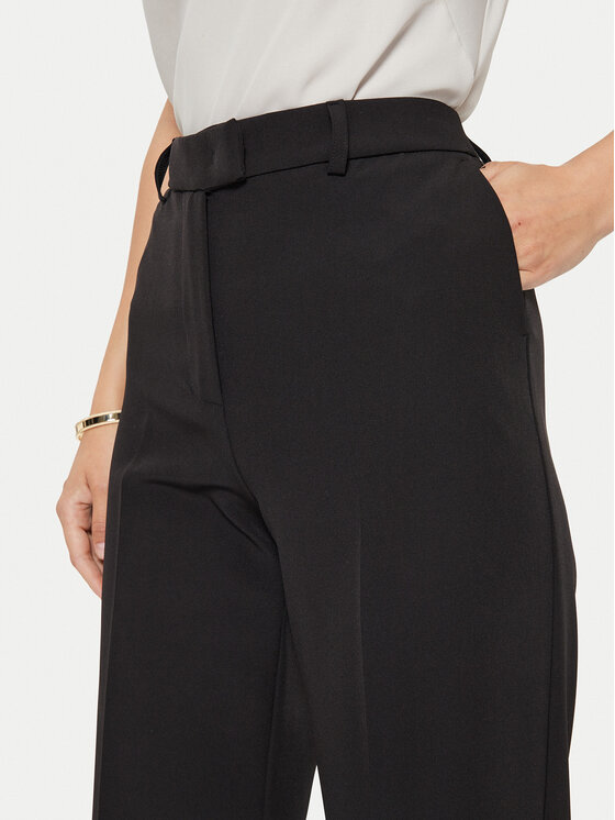 Kontatto Kontatto Stoffhose MA2001C Schwarz Regular Fit