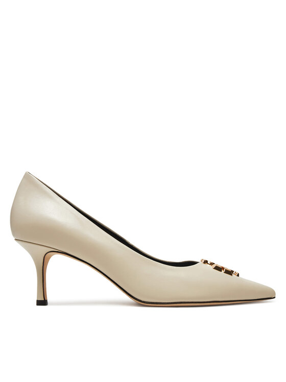 Tory Burch Īsi apavi Eleanor Pump 157963 Écru