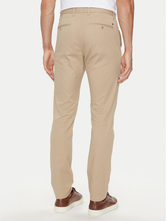 Tommy Hilfiger Tommy Hilfiger Chino Bleecker MW0MW26619 Bež Slim Fit