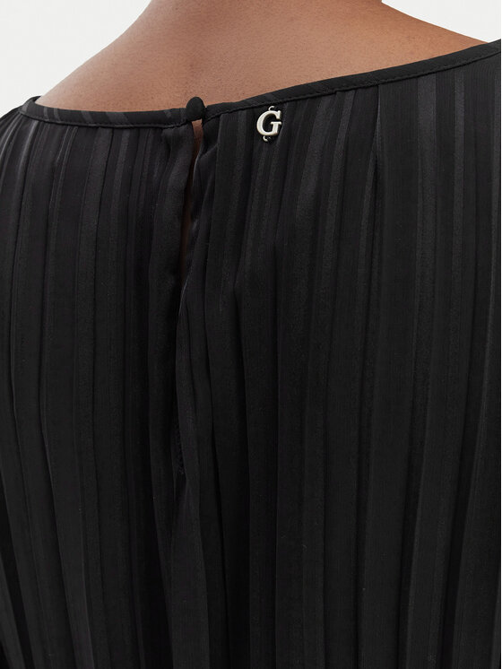 Guess Guess Sukienka codzienna W6RK37 WJ712 Czarny Regular Fit