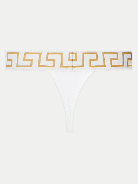 Versace Versace Kalhotky string AUD01042 1A10011 Bílá