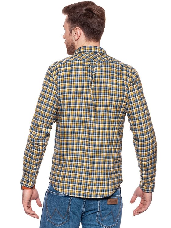 Lee Lee Camicia BUTTON DOWN Blu Regular Fit