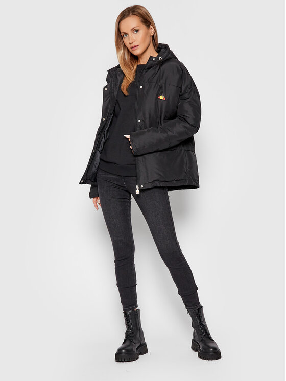 Ellesse Ellesse Geacă de iarnă Pejo SGC05501 Negru Relaxed Fit