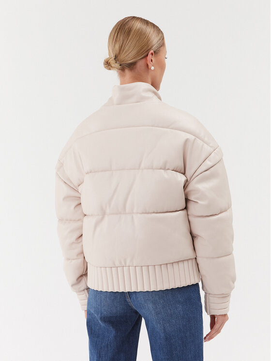 Guess Guess Zimné bundy Ivana W3BL12 WFSP0 Béžová Regular Fit
