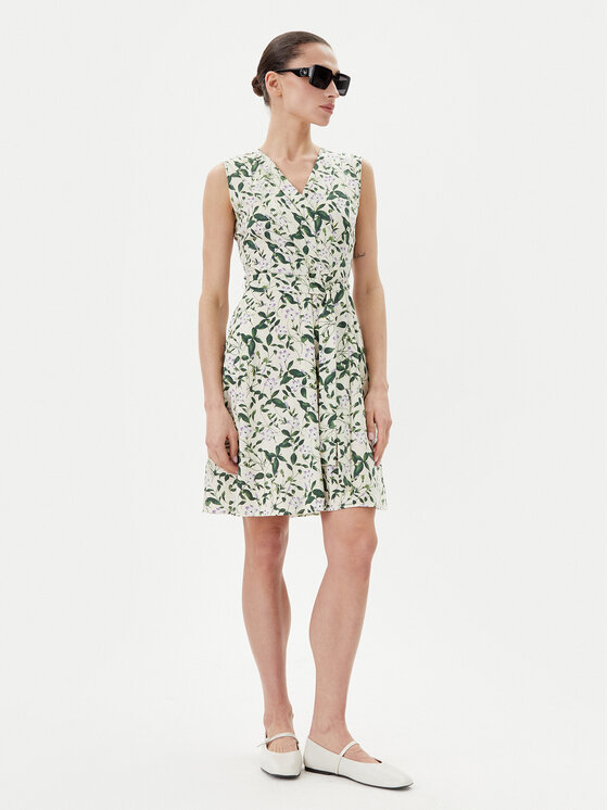 Weekend Max Mara Weekend Max Mara Letní šaty Osiris 2515621022650 Zelená Regular Fit