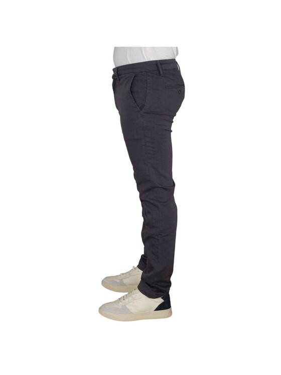 Pepe Jeans Pepe Jeans Kalhoty z materiálu PM211490YE82 990 Šedá Slim Fit